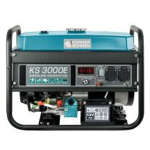 KÖNNER & SÖHNEN 2,6 kW 230 V BENZIN-GENERATOR KS 3000E, ELEKTROSTART