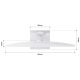 6. JAPANNEXT 68,5 cm JN-IPS270UHD60F-C65W-HSP-W HDMI/DP UHD-Monitor