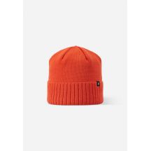 Reima Beanie Kalotti Red Orange Junior Kinder-Wintermütze aus zertifizierter oranger Wolle (5300232A-2820)