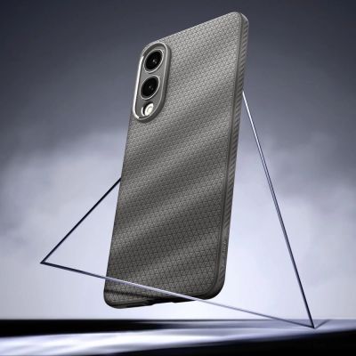 15. Spigen Liquid Air Case für Samsung Galaxy S25 Edge - Grau