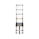 6. VOREL Aluminium-Teleskopleiter 3,8 m 13 Stufen