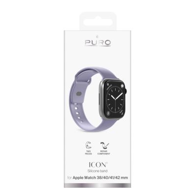 10. Puro Icon Armband für Apple Watch 38/40/41/42 mm – Lila