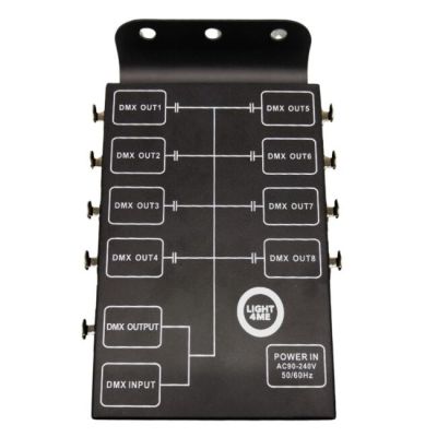 LIGHT4ME XSPLIT 8 DMX-Splitter