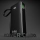 5. Powerbank SBS 10000 mAh 20W mit integriertem USB-C-Kabel und Digitalanzeige - schwarz