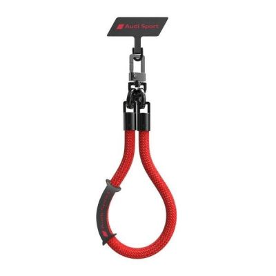 Audi Crossbody-Schlüsselband Universal 28 cm x 10 mm – Rot