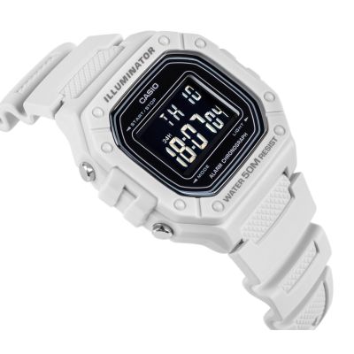 3. CASIO W-218H-8BVEF Unisex-Uhr + Box