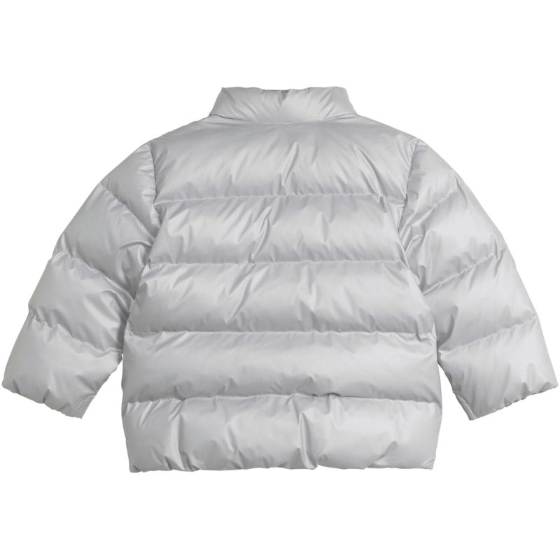 2. Adidas Synthetic Down Glam Silver Kinderjacke JM8870