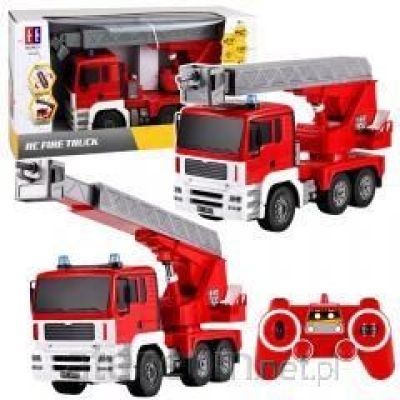 Feuerwehrfahrzeug mit um 660° drehbarem Ausleger, ferngesteuert, RC 1:20