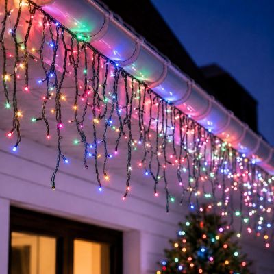 5. SOLAR-LICHTERKETTE MIT 480 LED, 13 FUNKTIONEN, USB, MULTICOLOR