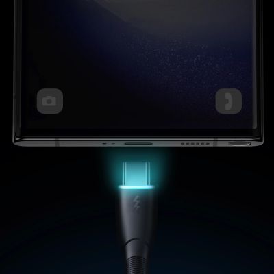 11. Joyroom Starry Series SA32-AC3 3A USB-A/USB-C-Kabel 1 m – schwarz