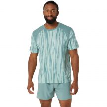 Asics Road All Over Print SS Top M 2011D092-300 T-shirt 