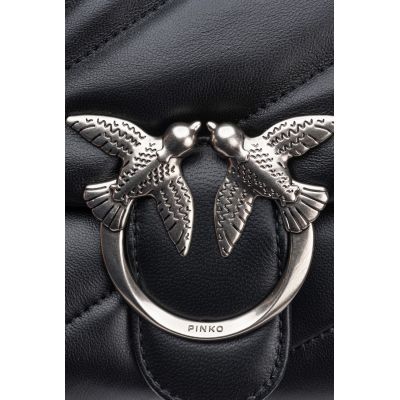 4. Pinko LOVE PUFF MINI CL 100039 A0F2 Lederhandtasche schwarz (100039 A0F2 Z99O)