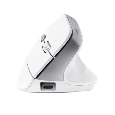 7. Vertrauen Sie BAYO II ERGONOMISCHES KABELLOSES Weiße Maus