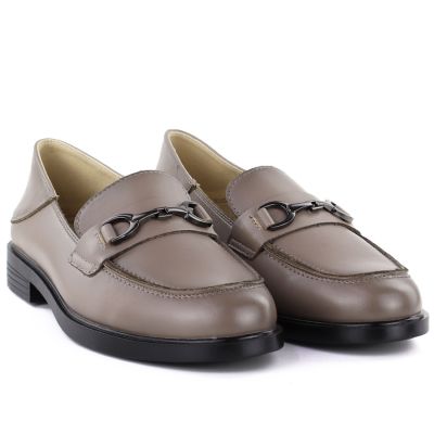 4. Damen-Ledermokassins beige Vinceza 18117