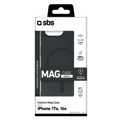 2. SBS Instinct Hülle für iPhone 16e / 17e - Schwarz