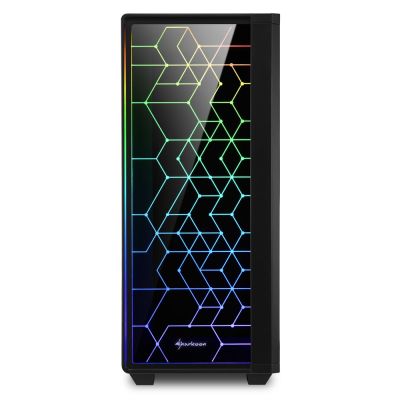 5. Sharkoon RGB LIT 100 Midi-Gehäuse