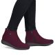 6. Rieker TEX 98251-35 wasserdichte, gefütterte Damen-Ankle-Boots in Burgunderrot