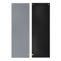 HMS MFK03 grau-schwarze Club-Fitnessmatte mit Löchern