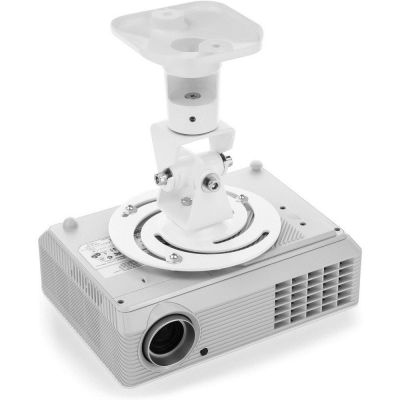 5. TECHLY Deckenprojektorhalterung 22 cm 10 kg Weiß