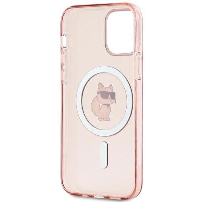 6. Karl Lagerfeld IML Choupette MagSafe Hülle für iPhone 12/12 Pro – Rosa