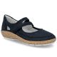 Rieker Damenschuhe mit Klettverschluss, marineblau, Modell 44859-14