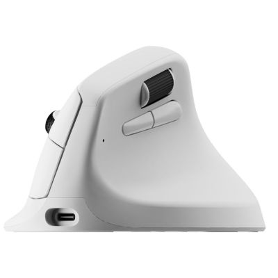 4. Keychron M5 Universalmaus für Rechtshänder, kabellos (RF), Bluetooth, USB Typ-C, optischer Sensor, 30.000 DPI