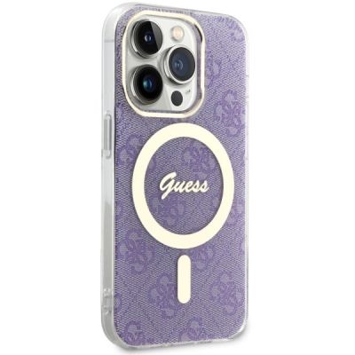 4. Guess GUHMP14LH4STU iPhone 14 Pro 6.1" lila/lila Hardcase 4G MagSafe