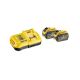 DeWALT DCB118X2 Netzteil-Set DCB118 XR 18V Schnellladegerät + 2x DCB547 9,0Ah