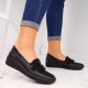 2. Rieker W RKR395 schwarze Keilschuhe