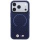 3. BMW M Carbon Printed Ring MagSafe Hülle für iPhone 18 Pro Max / 17 Pro Max – marineblau