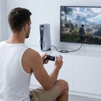 7. Tech-Protect UltraBoost USB-C auf HDMI 2.1 Kabel 200 cm 8K 60Hz - Grau