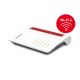 2. FRITZ!Box 7530 AX WLAN-Router Gigabit Ethernet Dualband (2,4 GHz/5 GHz) Grau, Rot, Weiß
