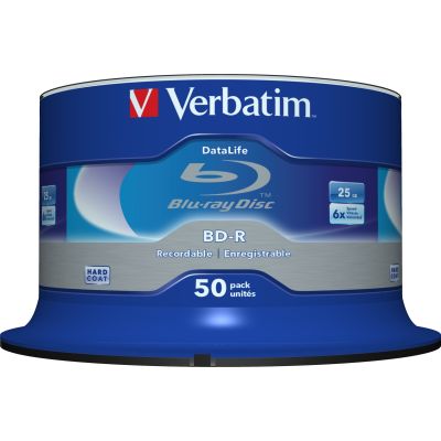 BDR-Disc Verbatim 43838 (25 GB; 6x; 50 Stück)