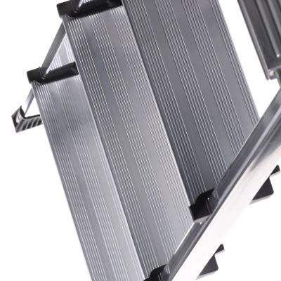 22. Krause Security 126528 4-stufige Aluminiumleiter