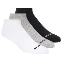 Skechers 3er-Pack Unisex Non Terry No Show S114041-107 Weiß 39-42