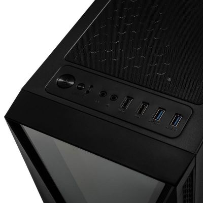5. Kolink VOID RGB Midi-Tower-Gaming-Gehäuse, Schwarz