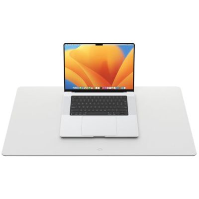 Twelve South DeskPad Schreibtischunterlage aus veganem Leder (Taubengrau)