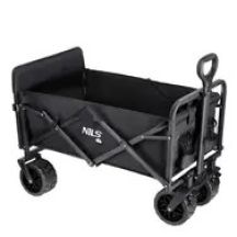 Nils Extreme Strandtransportwagen bis 100 kg, Schwarz, Nils Camp NC1608, 160 l