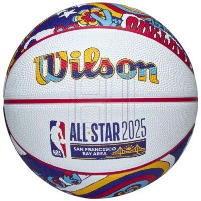 Wilson 2025 NBA All Star Miniball Basketball WZ3020201XB