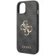 6. Guess 4G Big Metal Logo iPhone 15 Hülle - Grau