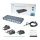 7. i-tec CADUAL4KDOCK Kabelgebundene Dockingstation USB 3.2 Gen 1 (3.1 Gen 1) Typ-C Schwarz, Türkis