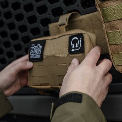 22. Offlander Molle Taktische Tasche OFF_CACC_23BK