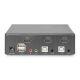 3. DIGITUS KVM-Switch mit 2 HDMI-Anschlüssen, 4K 30Hz DS-12870