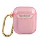 2. Guess GUA2UCG4GP AirPods decken die pink/pink Glitter Collection ab