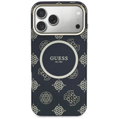 3. Guess IML Peony Dot MagSafe Hülle für iPhone 17 Pro Max – Schwarz