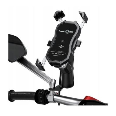 4. FreedConn MC1W 15W + USB-Handyhalterung und kabelloses Ladegerät