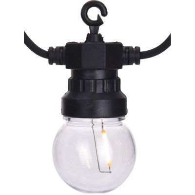 11. Gartengirlande Partybeleuchtung 10 LED 7,5 m