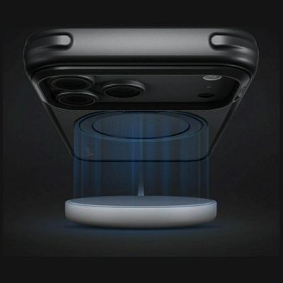 10. Uniq Keva Mov Magclick Ladehülle für iPhone 18 Pro Max / 17 Pro Max – Schwarz
