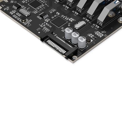13. USB-3.0-PCI-E-Erweiterungskarte mit 7 Anschlüssen für Desktop-Gehäuse
