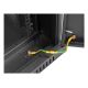 3. LANBERG Standregal 19" 42U 800x1000 SCHWARZ perforierte Türen
